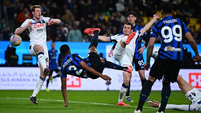 Dumfries knockar Atalanta med ett slag, Inter Milan når final i italienska supercupen