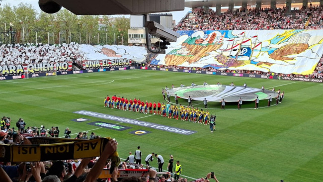 Rayo Vallecano, Shakhtar, Mainz och Crystal Palace slår hårt till i Conference Leagues kvartsfinal
