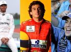 Formel 1 väljer ut de 20 bästa förarna genom tiderna