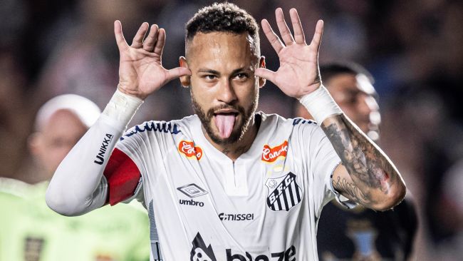 Neymar stannar i Santos under hela 2026 för att "uppfylla de återstående drömmarna i min karriär".