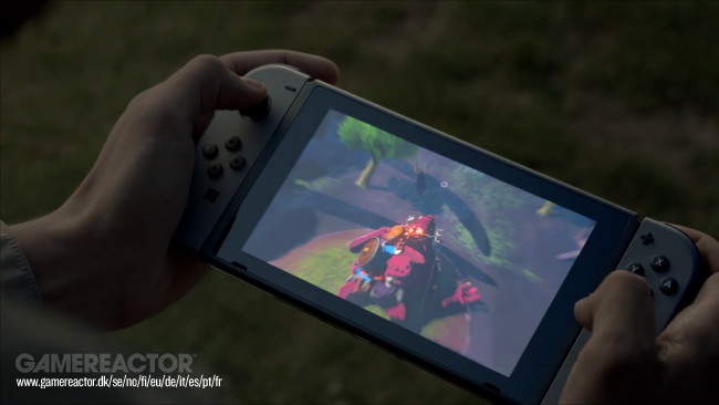 En trave smarriga bilder från Nintendos uppvisning av Switch