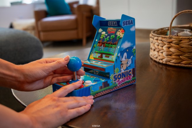 Sega och MyArcade utannonserar två Sonic-miniarkadmaskiner