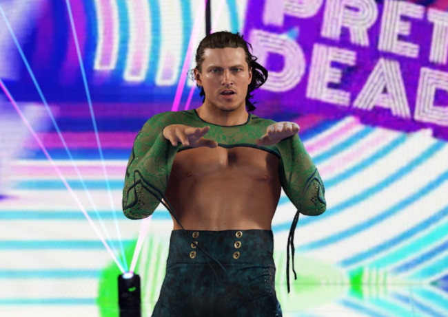 WWE-stjärnan Kit Wilson presenterar sin nya signatur-finisher