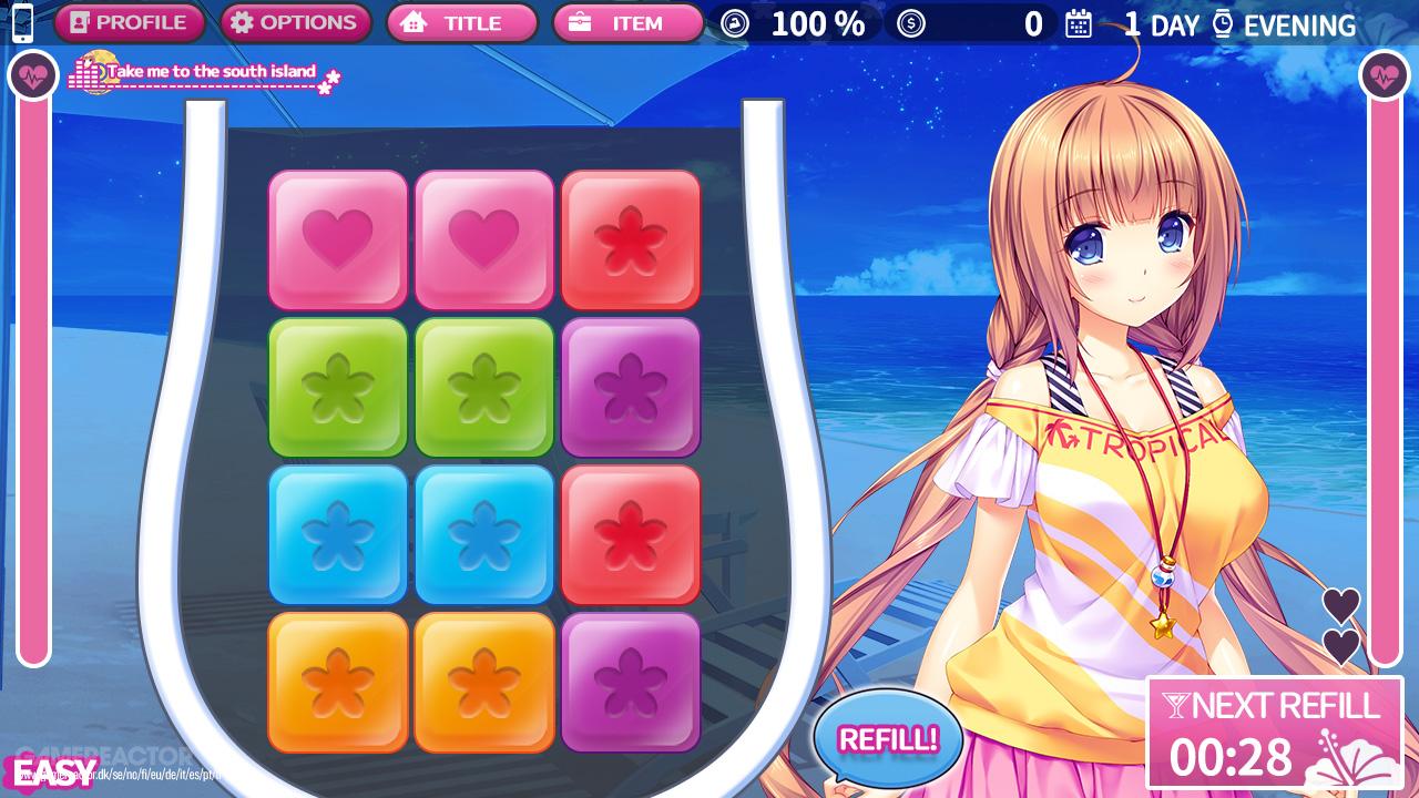 Virtuella Dating spel Anime