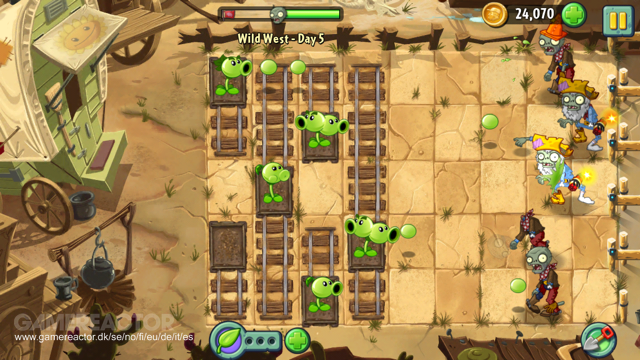 Plants vs. Zombies 2: It's About Time Recension - Gamereactor - Plants ...