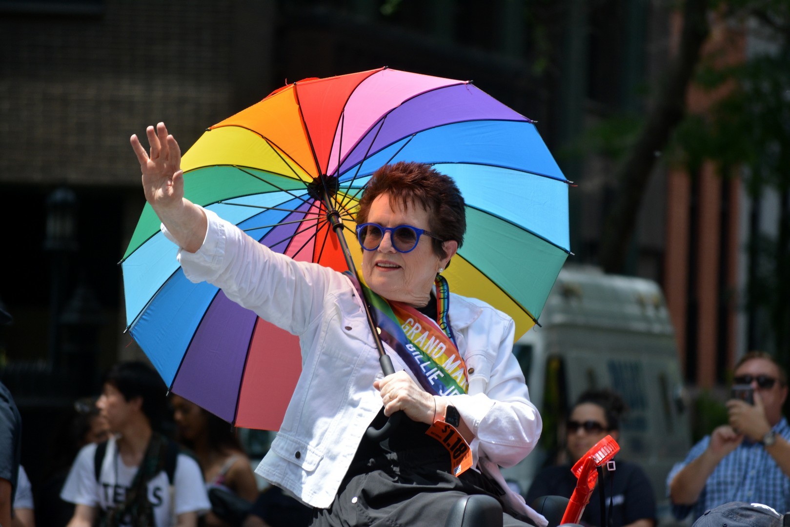 Billie Jean King blir den första idrottskvinnan att få en stjärna på Hollywood Walk of Fame