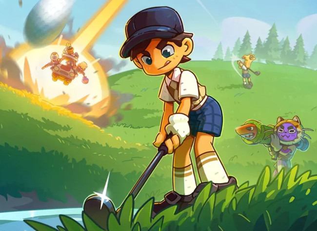 Super Battle Golf släpps till konsol senare i sommar