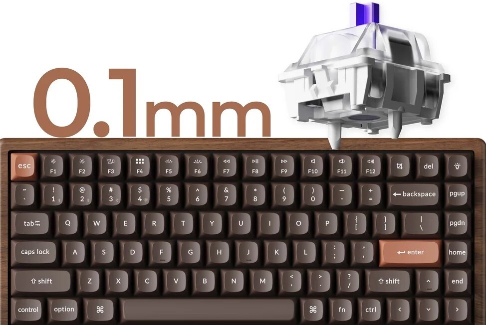 Keychron K2 HE - All-Wood Special Edition