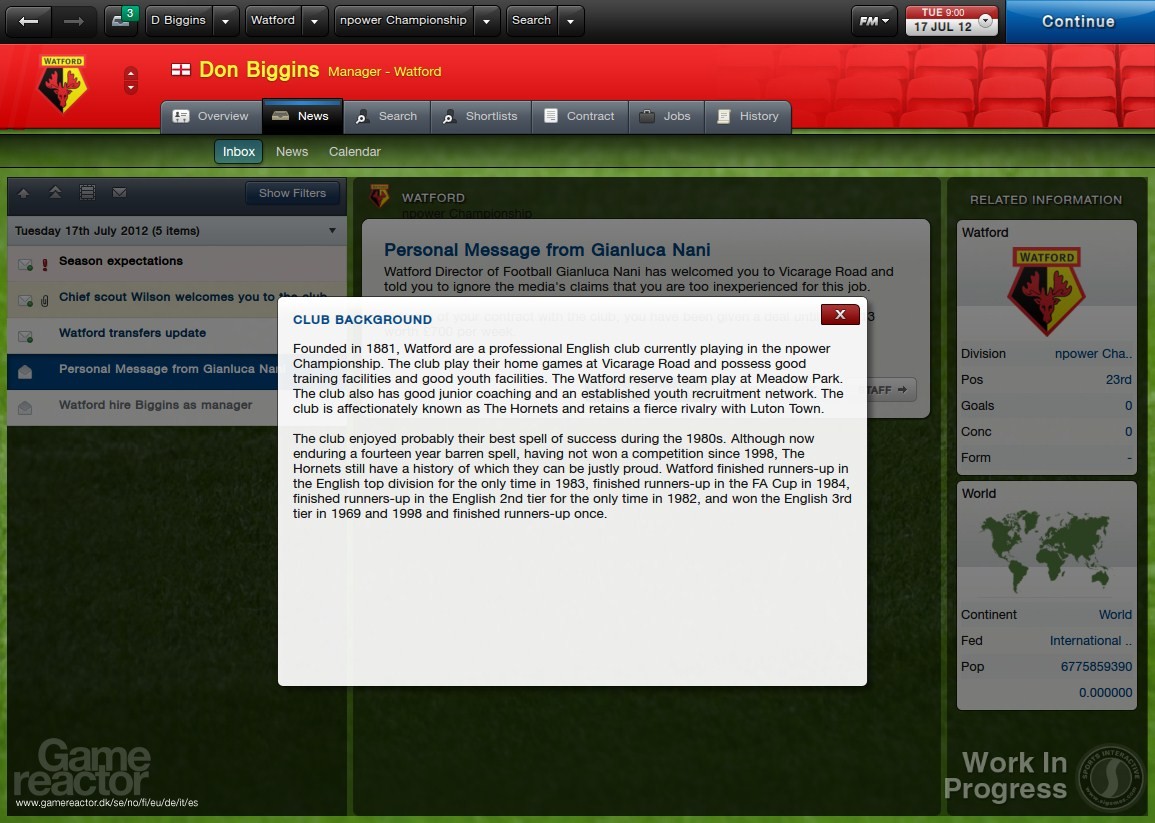 Football Manager 2013