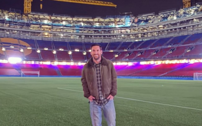 Messis besök på Camp Nou arrangerades inte av FC Barcelona, som inte hade någon aning om att han skulle komma