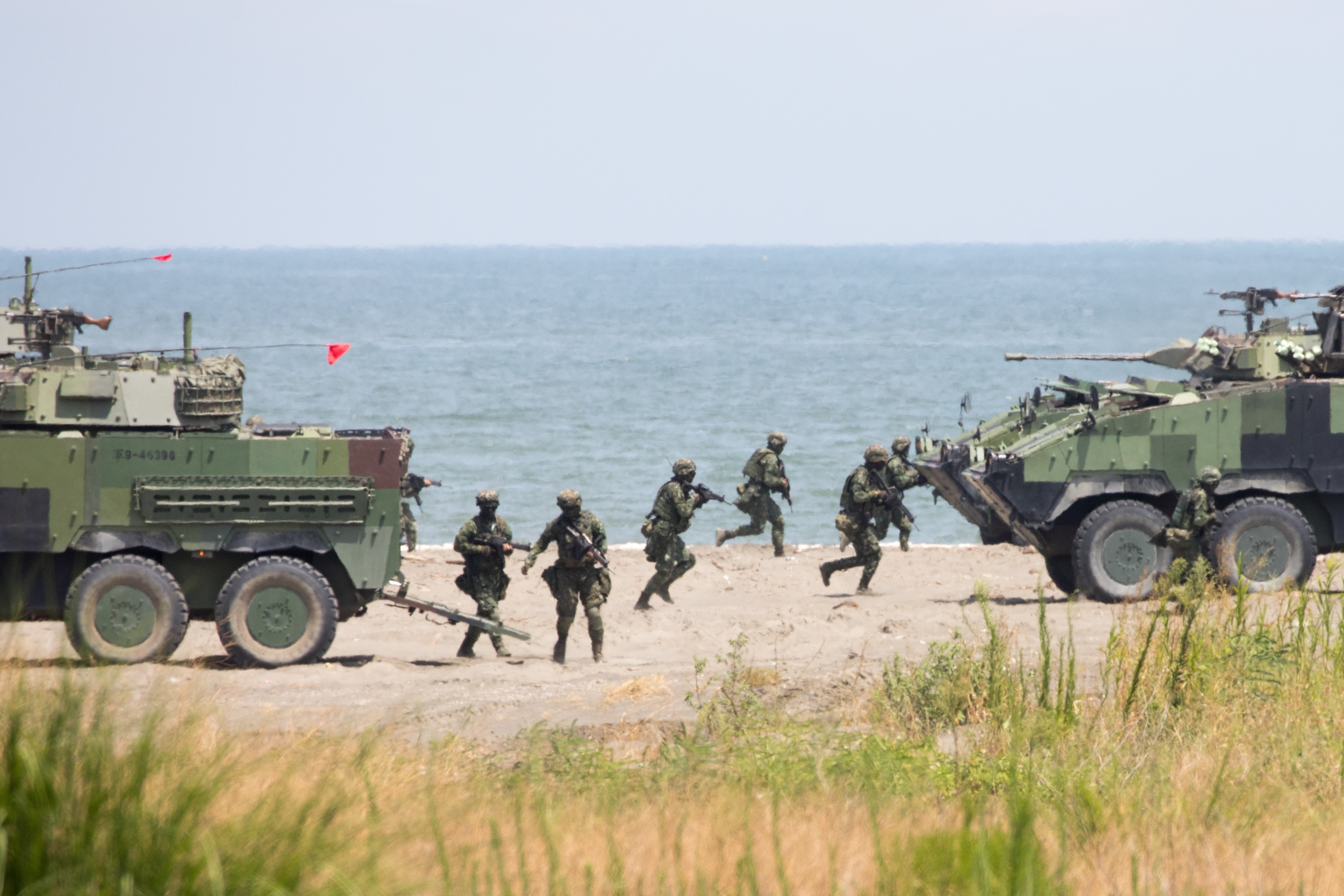 Taiwan simulerar militära scenarier i årliga Han Kuang-krigsspel