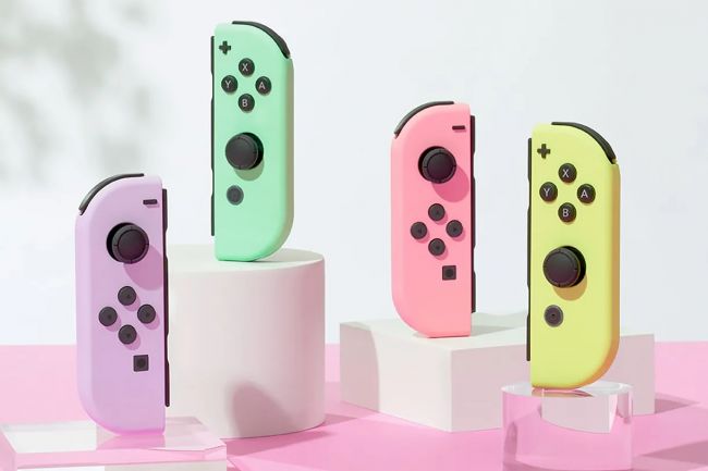 Nintendo släpper Joy-Cons med nya färger
