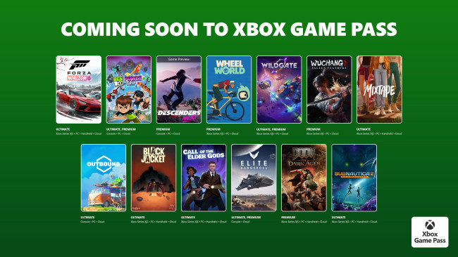 Forza, Mixtape, Subnautica 2 och mycket annat kommer till Game Pass i maj