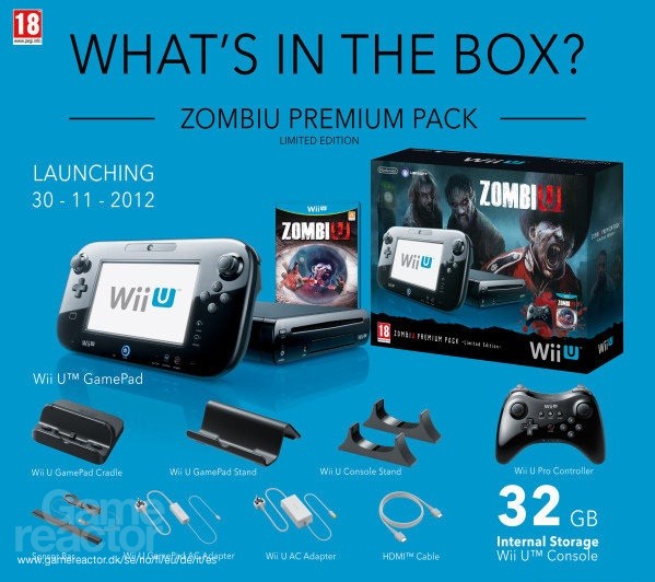 Wii U Bundle Med Zombi U