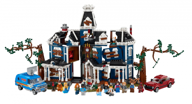 De första bilderna och detaljerna från Lego och Stranger Things megasetet 'The Creel House' läckte ut
