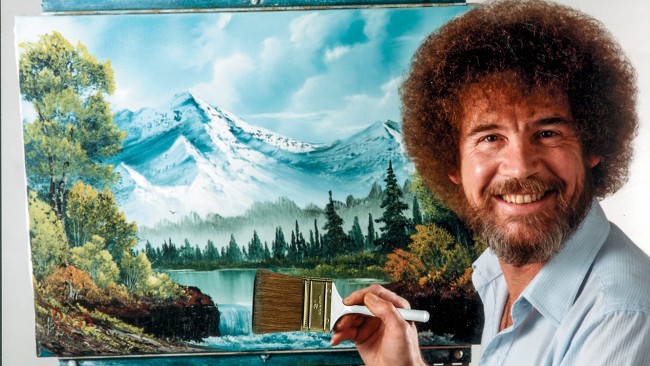 Bob Ross-målningar kommer att auktioneras ut för att stödja den offentliga televisionen