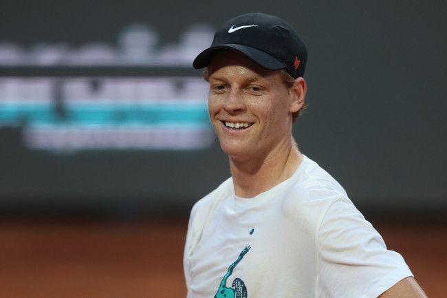 Jannik Sinner genomför 