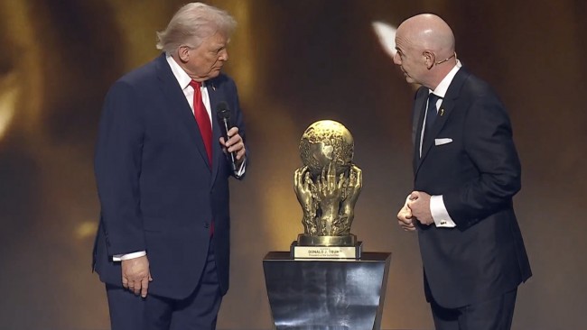 Trumps seger av FIFA fredspris bröt mot FIFAs egna neutralitetsregler, enligt en NGO