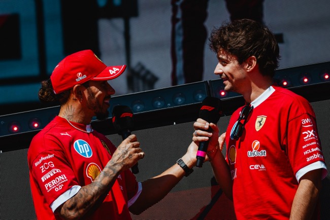 Ferrari-förarna Hamilton och Leclerc gör de första kommentarerna efter sin chefs skadliga kommentarer