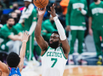 Boston Celtics Jaylen Brown b&ouml;tf&auml;lldes med 50 000 dollar f&ouml;r att ha kritiserat domare p&aring; Twitch