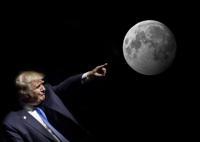 Trumps senaste exekutiva order ser bortom jorden: månlandning senast 2028 och månutpost till 2030