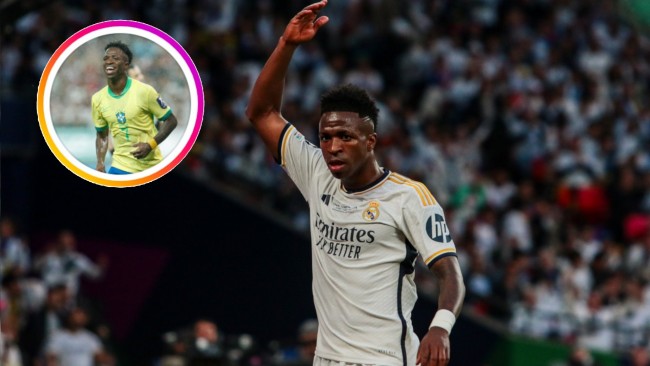 Vinícius Jr. ändrar profilbild på Instagram efter att ha blivit utbuad på Bernabéu