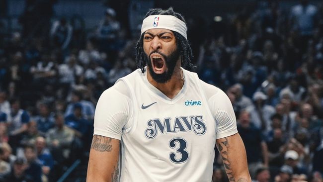 Fler dåliga nyheter för Dallas Mavericks: Anthony Davis kommer att vara borta i en månad på grund av skada