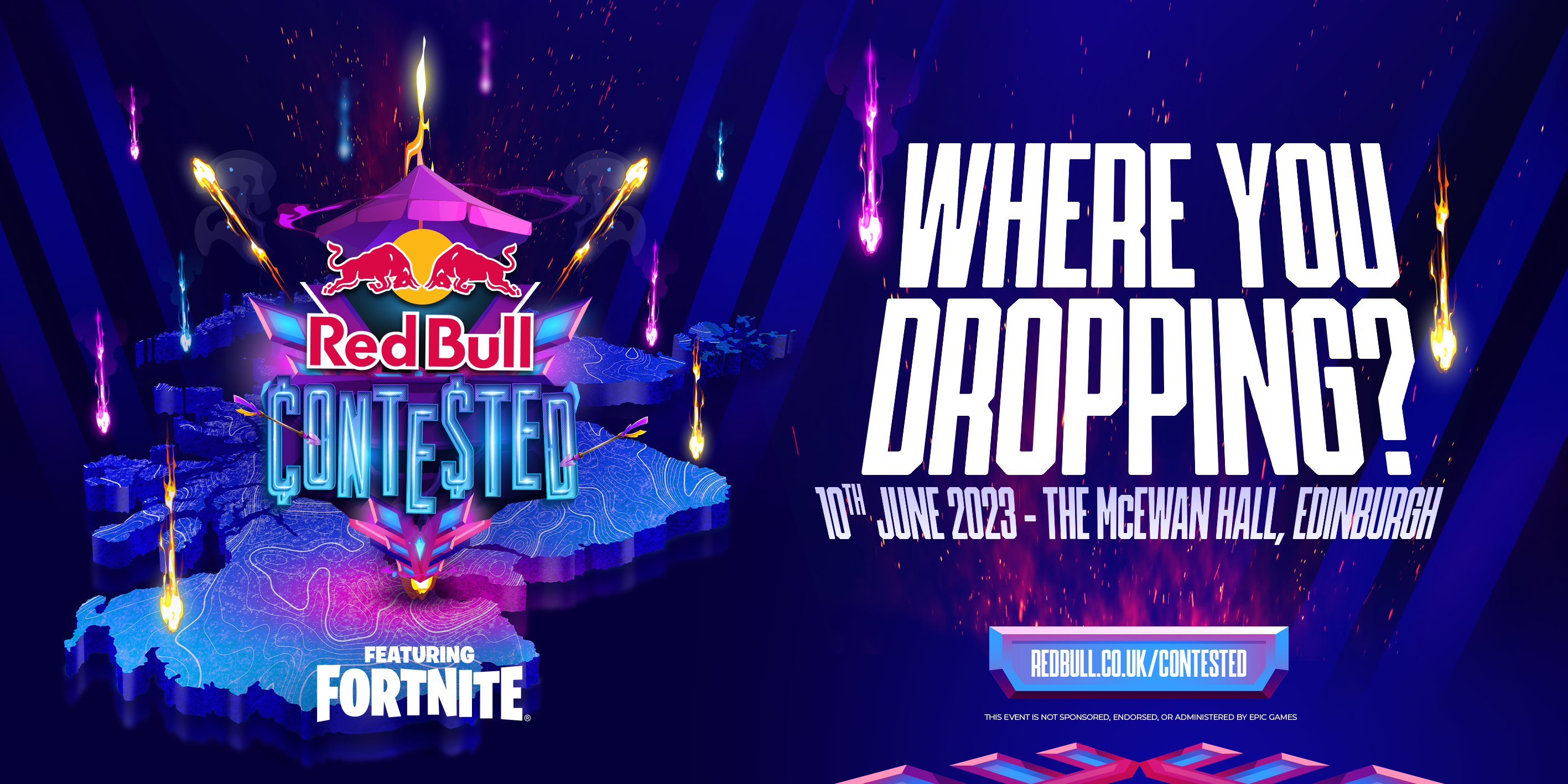 Red Bull is vying to become the UK’s first major Fortnite event