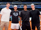 Nadal, Sinner, Bellingham och Courtois sl&aring;r sig ihop f&ouml;r en v&auml;nskaplig tennisrally p&aring; Bernab&eacute;u