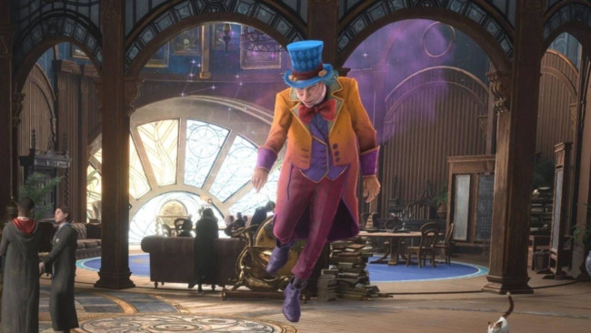 Spöket Peeves dyker upp i den nyaHarry Potter-serien