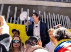 Colombiansk presidentkandidat skjuten i huvudet under ett kampanjevenemang