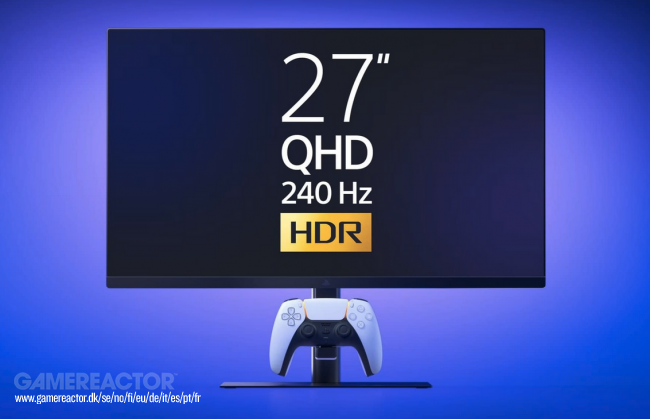 Sony har byggt en specifik PS5-monitor med 