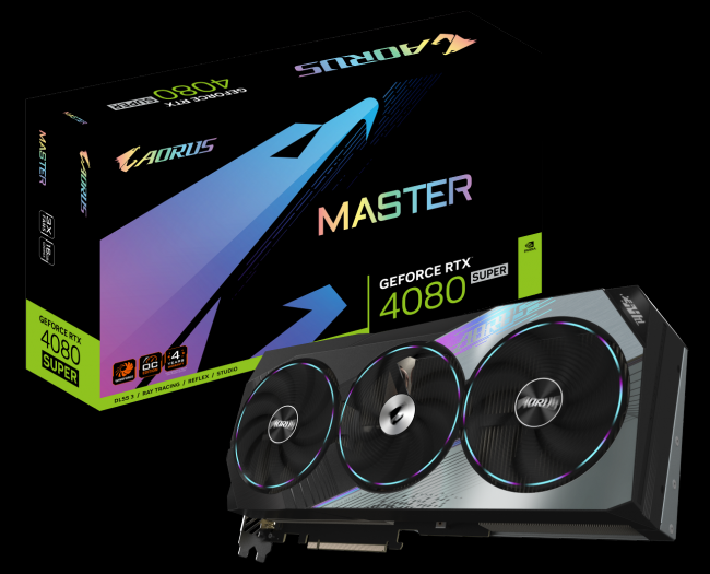 Gigabyte lanserar RTX 40 Super-seriens kort