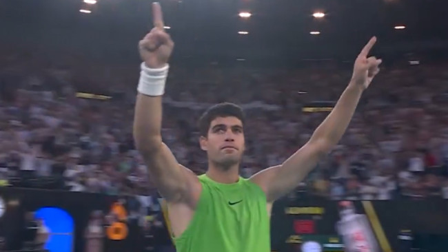 "En av de mest krävande matcherna jag spelat": Carlos Alcaraz vinner episk 5:30-timmars duell mot Zverev