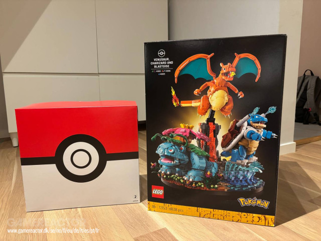 Lego #72153 Venusaur, Charizard och Blastoise