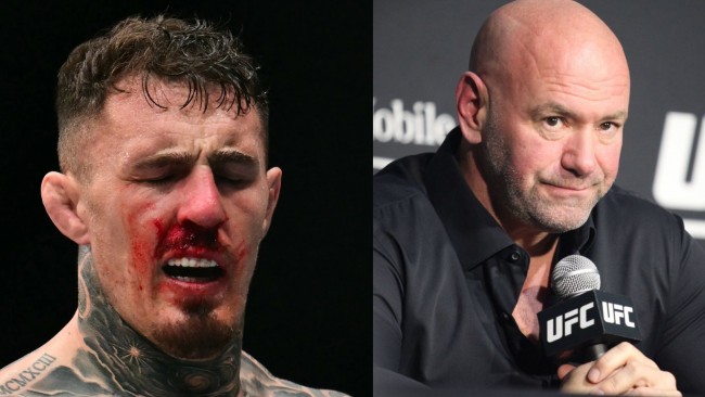 Tom Aspinall är "verkligen besviken" på UFC:s VD Dana White för att han tonar ner sin ögonskada