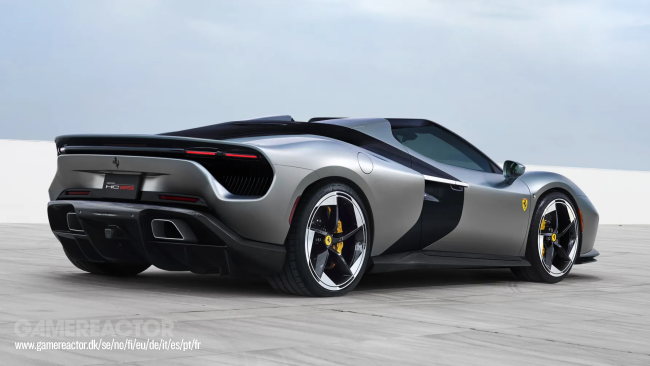 Ferrari presenterar ny unik V8 F8 Spider