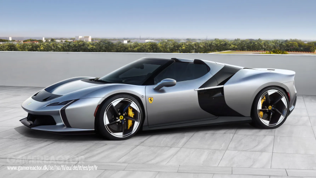 Ferrari presenterar ny unik V8 F8 Spider