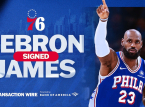 Fans chockade n&auml;r LeBron James kommer att spela f&ouml;r Philadelphia men inte bo d&auml;r; kommer att stanna i New York