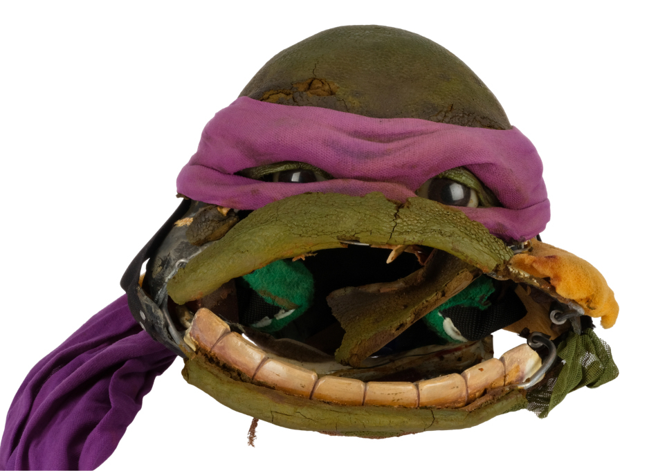 En skrämmande Donatello-mask från Teenage Mutant Ninja Turtles III såld för stora summor