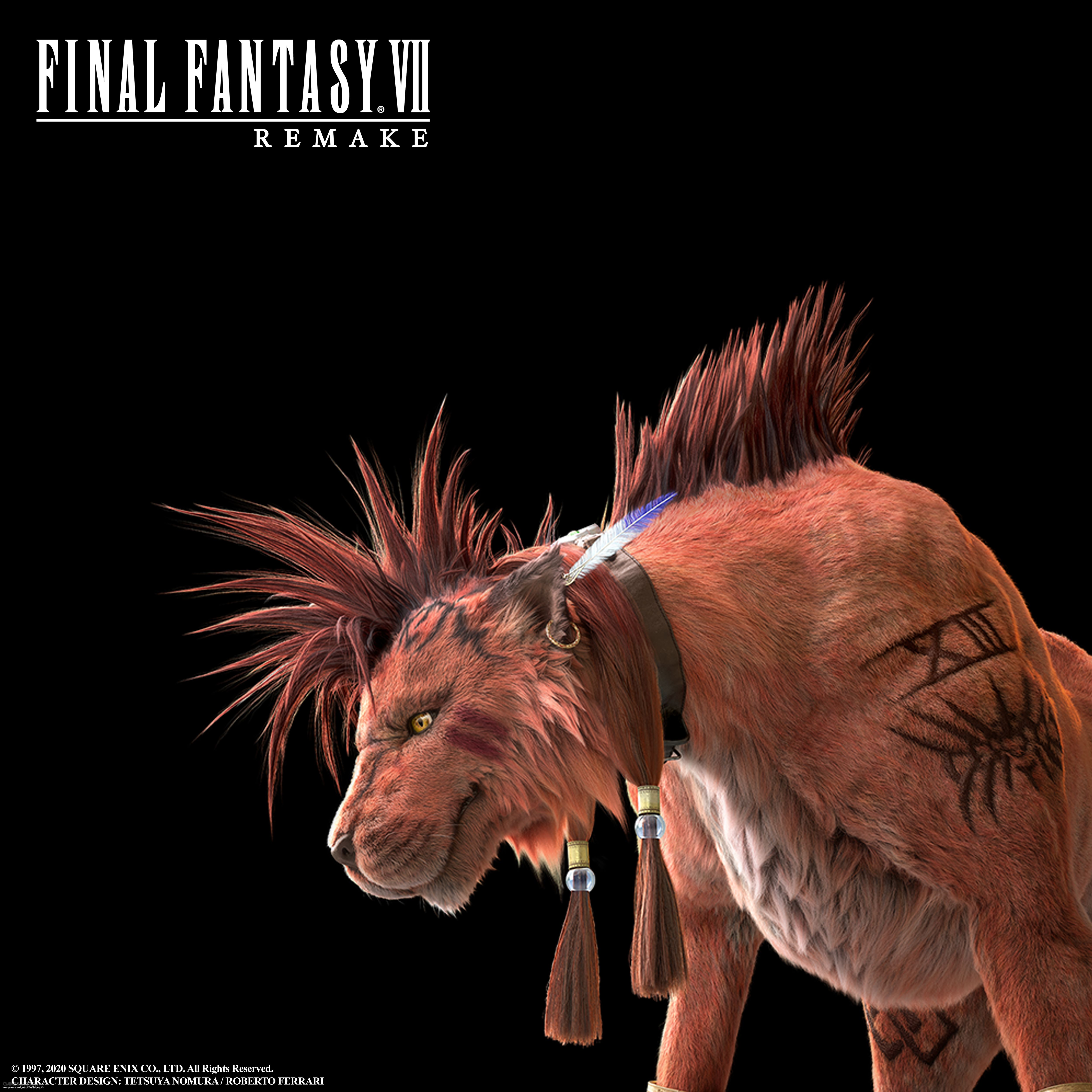 Red XIII är inte en spelbar karaktär i Final Fantasy VII: Remake