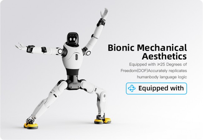 Agibot X2 uppvisad på CES - humanoid robot som både kan arbeta och dansa