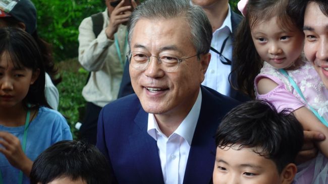 Sydkoreas tidigare president Moon kallar mutanklagelser för en politiskt driven attack