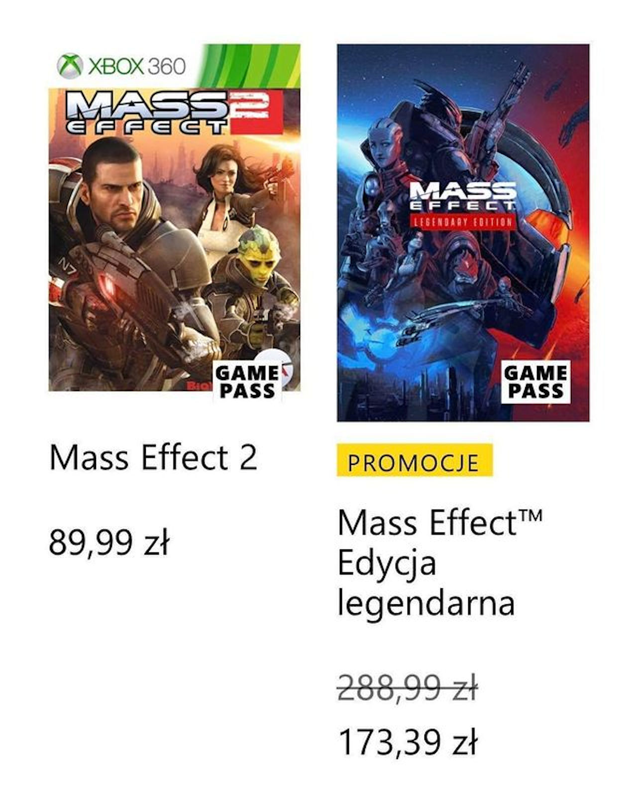Är Mass Effect: Legendary Edition på väg till Xbox Game Pass?