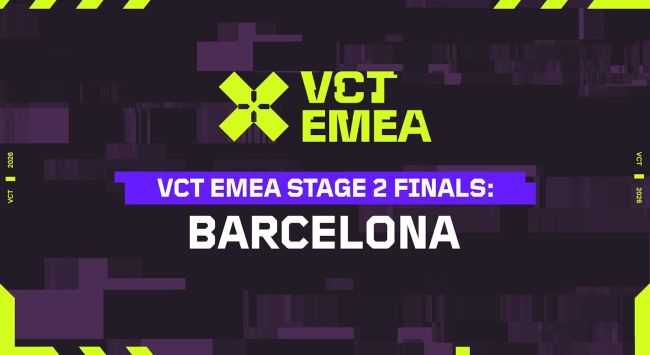 Valorant Champions Tour EMEA Etapp 2 Finaler hålls i Barcelona