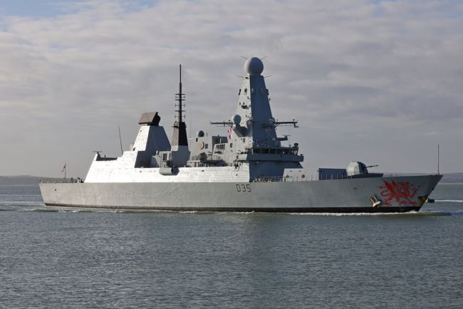 HMS Dragon deltar i Natos missilförsvarsövningar i Nordatlanten