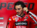 Pecco Bagnaia kalibrerar om m&aring;let efter Marc M&aacute;rquez seger i MotoGP