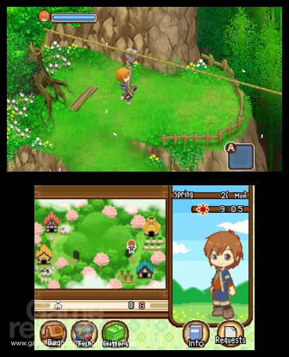 Harvest Moon: The Tale of Two Towns