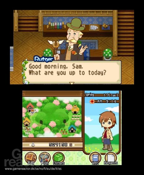 Harvest Moon: The Tale of Two Towns