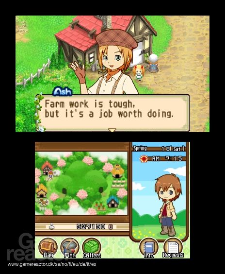Harvest Moon: The Tale of Two Towns